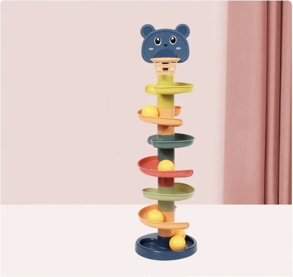 Baby Jenga Rolling Ball Toy